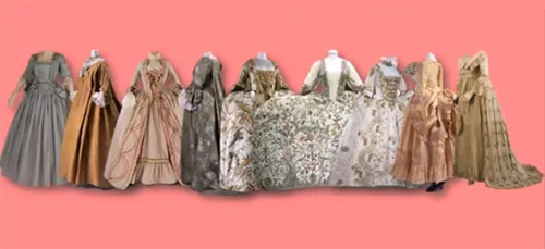 Women’s clothing from the 18th century. Dress designs and awful hobbies