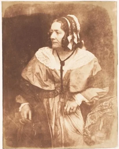 Mrs. Jameson by Hill and Adamson 1843-1847