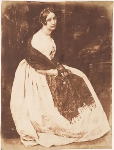 Portrait of Elizabeth Lady Eastlake in early 1840s