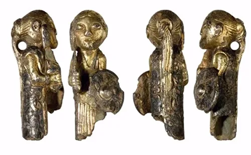 Viking folk clothes in details. Archaeological excavations help find out more about Viking costumes
