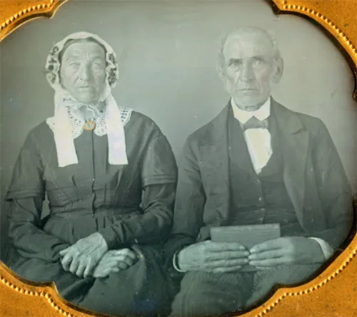 Vintage photos of wealthy Victorian couples in authentic clothing and jewelry