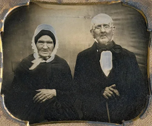 Vintage photos of wealthy Victorian couples in authentic clothing and jewelry