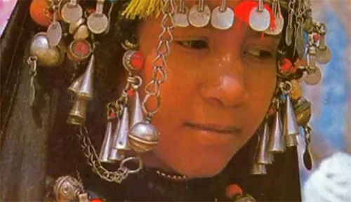 Amazigh or Berber folk jewelry