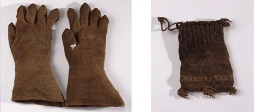 Shetland knits discovered on a man's body found at Gunnister in Northmavine in Shetland