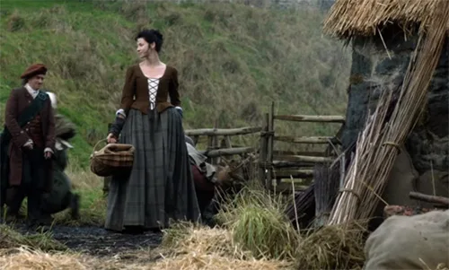 Stage costumes of Claire Fraser in Outlander series
