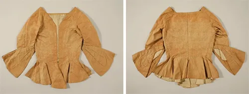 bodice from the 1740s