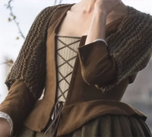 Stage costumes of Claire Fraser in Outlander series