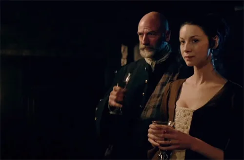 Stage costumes of Claire Fraser in Outlander series