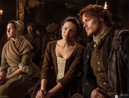 Stage costumes of Claire Fraser in Outlander series