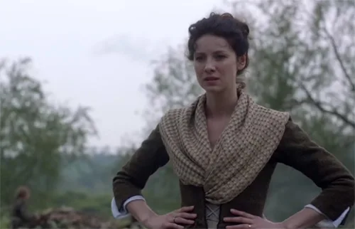 Stage costumes of Claire Fraser in Outlander series