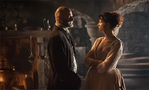 Stage costumes of Claire Fraser in Outlander series