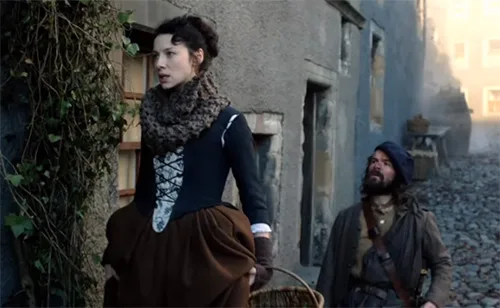 Stage costumes of Claire Fraser in Outlander series