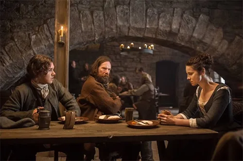 Stage costumes of Claire Fraser in Outlander series