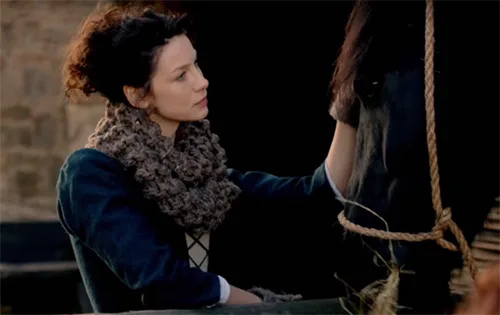 Stage costumes of Claire Fraser in Outlander series