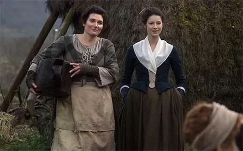 Stage costumes of Claire Fraser in Outlander series