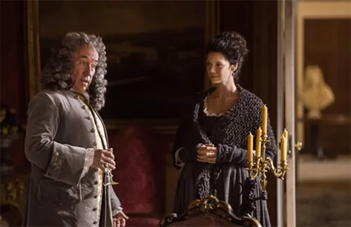 Stage costumes of Claire Fraser in Outlander series