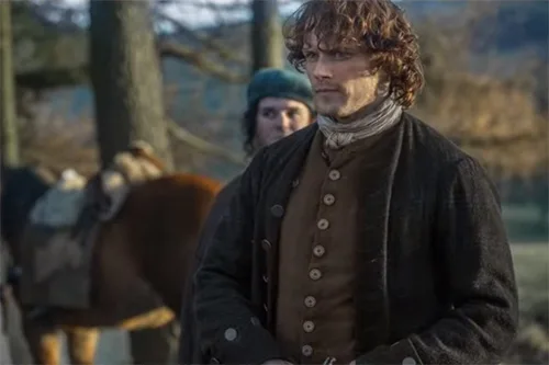 Movie costumes of Jamie Fraser in Outlander series