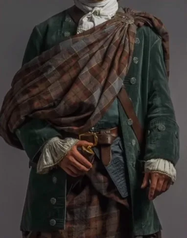 Movie costumes of Jamie Fraser in Outlander series