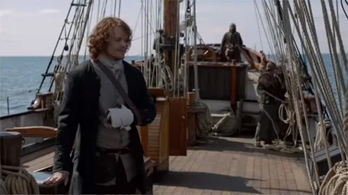Movie costumes of Jamie Fraser in Outlander series