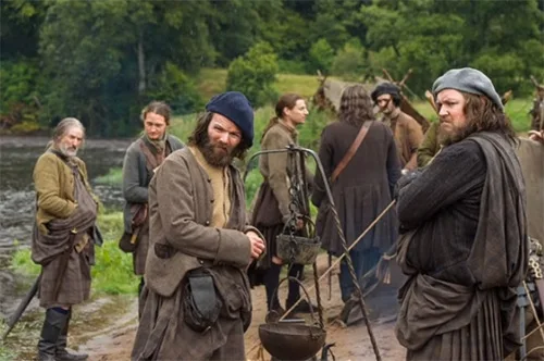 Stage costumes of Jamie Fraser in Outlander series