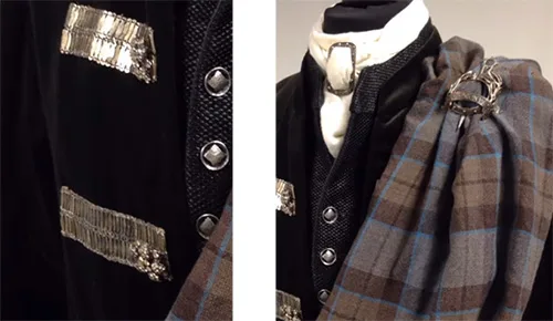 Movie costumes of Outlander series