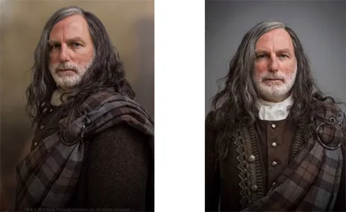 Stage costumes of Outlander series