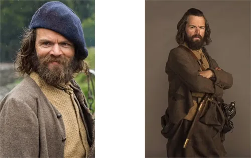 Movie costumes of Outlander series