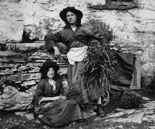 What did people wear in rural Victorian England in 1857
