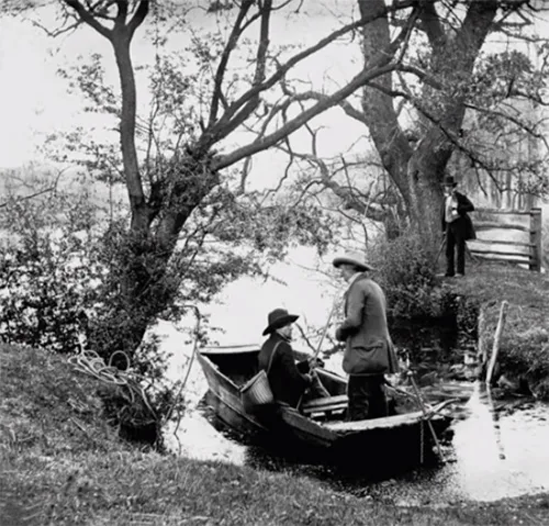 What did people wear in rural Victorian England in 1857