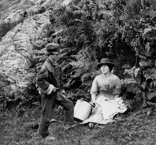 What did people wear in rural Victorian England in 1857