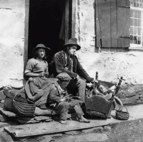 What did people wear in rural Victorian England in 1857