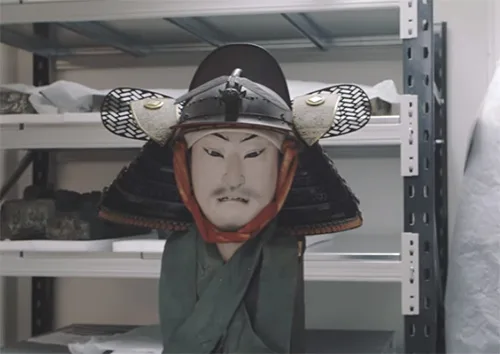 How do they conserve vintage Japanese Samurai armor in the V&A