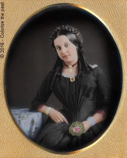 Colorized old photos from Victorian England