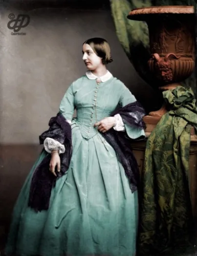 Colorized old photos from Victorian England