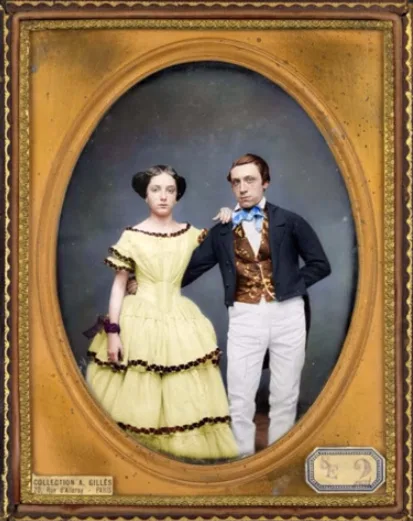 Colorized old photos from Victorian England