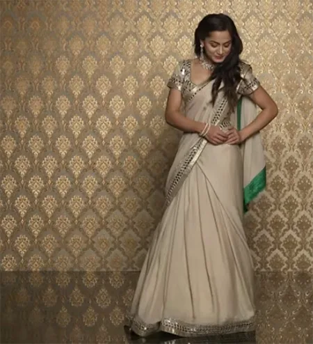 sari lehenga9