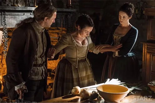 Movie costumes of Outlander series