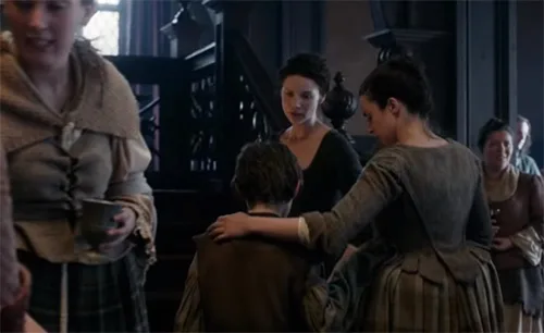 Movie costumes of Outlander series