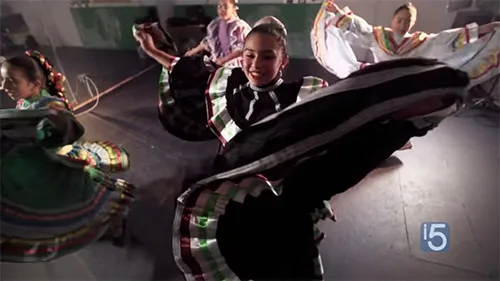 Mexican folklórico costumes