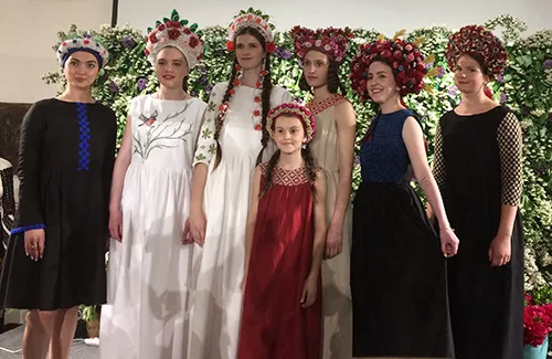 Beauty and opulence of Ukrainian bridal wreaths