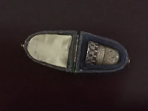 Cased thimble 1896 Chester United Kingdom