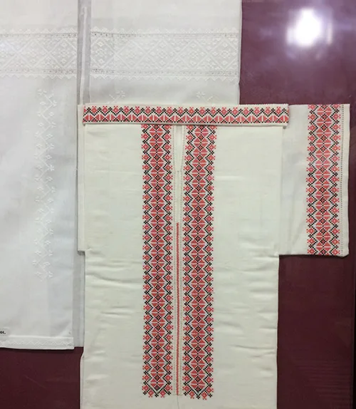 Delicate samples of Ukrainian embroidery