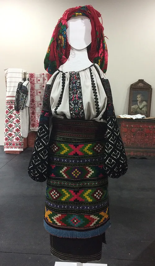 folk costume from western Ukraine