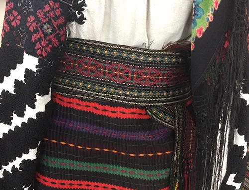 lovely folk costume from western Ukraine