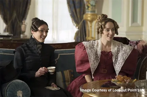 Women’s stage costumes in Gentleman Jack