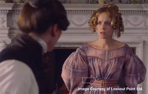 Women’s stage costumes in Gentleman Jack