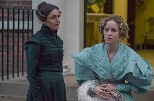 Women’s stage costumes in Gentleman Jack