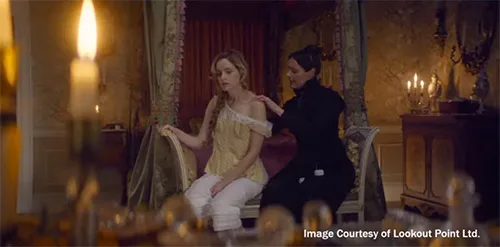 Women’s stage costumes in Gentleman Jack