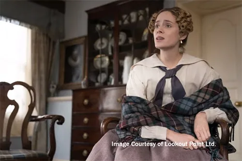 Women’s stage costumes in Gentleman Jack
