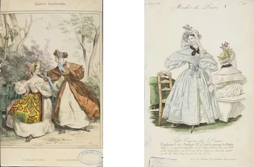 Women’s stage costumes in Gentleman Jack